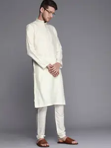 Manyavar Men Self Design Kurta with Pyjamas