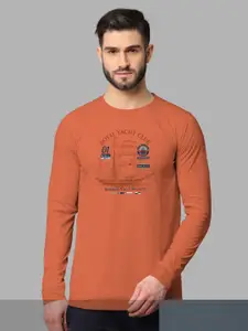 BULLMER BULLMER Men Pack of 2 Grey & Orange Long Sleeves T-shirt