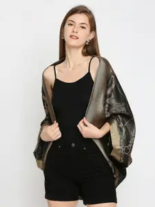 Cloth Haus India Women Ropes & Chain Design Brocade Shrug