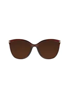 Chilli Beans Women Round Sunglasses OCCL30020217-Brown