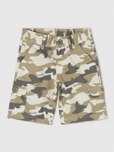 max Boys Camouflage Printed Shorts
