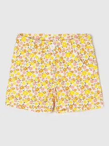 max Girls Floral Printed Shorts