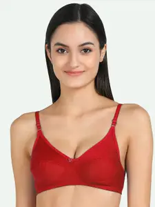 AROUSY Red Solid Non Padded Bra RCUP-BRA_Red_30-Red