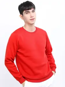 KETCH Men Red Sweatshirt
