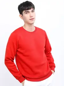 KETCH Men Red Sweatshirt