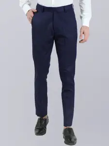 VEI SASTRE Men Smart Slim Fit Trousers