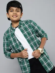 Nautica Boys Checked Casual Shirt