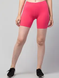Apraa & Parma Women Slim Fit Pure Cotton Cycling Sports Shorts