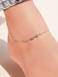Zavya Women 925 Sterling Silver Anklet