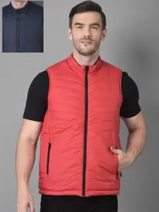Canary London Men Red Reversible Padded Jacket