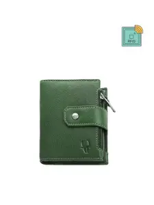 WildHorn Men Solid Leather Two Fold Wallet