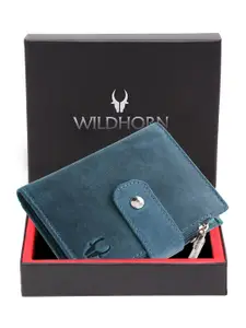 WildHorn Men Leather Two Fold Wallet