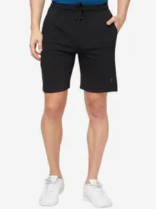 SPORTO Men Regular Fit Mid Rise Cotton Sports Shorts