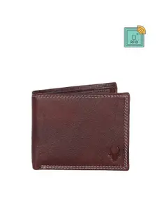WildHorn Men Leather Two Fold Wallet