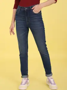 Flying Machine Women Blue Skinny Fit Light Fade Stretchable Jeans