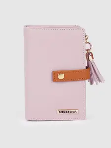 Fastrack Women Lavender Solid Two Fold Wallet