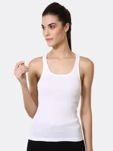 Van Heusen Women Anti Bacterial Colour Fresh Racerback Tank Top