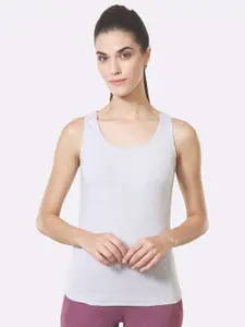 Van Heusen Scoop Neck Sleeveless Antibacterial Cotton Tank Top