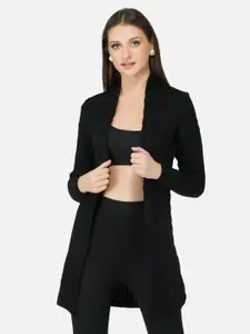 JoE Hazel Women Black Shrug