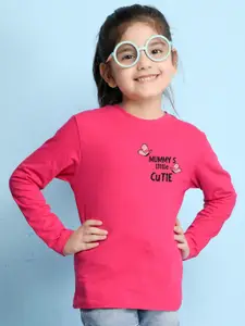 NUSYL Girls Pink T-shirt