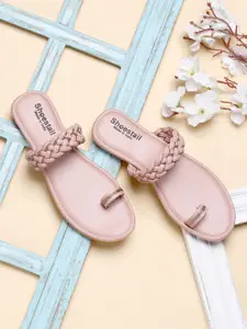 Shoestail Women One Toe Flats