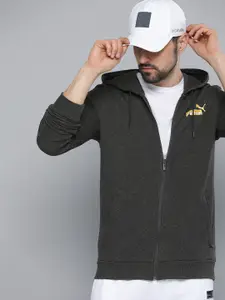 Puma Men Slim Fit Futuristic Graphic Sporty Jacket