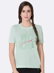 Van Heusen Women Typography Printed Anti Odour Lounge T-shirt