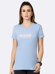 Van Heusen Women Typography Print Relaxed Fit Lounge T-shirt