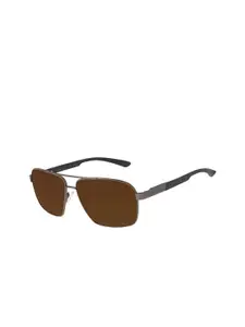 Chilli Beans Men Square Sunglasses with UV Protected Lens Ocmt31940222