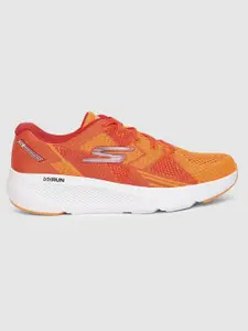 Skechers Men Orange GO RUN Running Non-Marking Shoes
