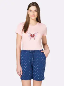 Van Heusen Women Printed Lounge Shorts