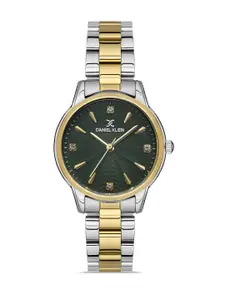 Daniel Klein Premium Women Green Dial & Bracelet Straps Analogue Watch DK.1.13247-5