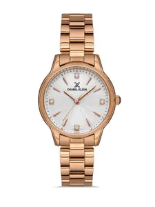 Daniel Klein Premium Women Embellished Dial & Bracelet Straps Analogue Watch DK.1.13247-3