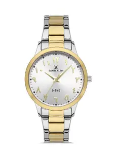 Daniel Klein D-Two Women Embellished Dial & Bracelet Straps Analogue Watch DK.1.13304-6_OR