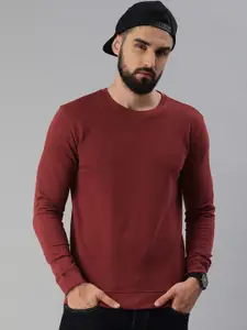 Huetrap Men Solid Sweatshirt