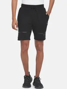 Ajile by Pantaloons Men Black Slim Fit Outdoor Sports Shorts