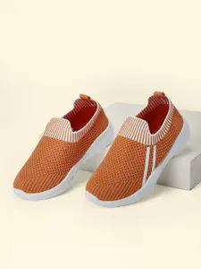 Pantaloons Junior Boys Orange Textile Running Non-Marking Sports Shoes