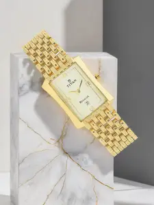 Titan Regalia Men Off White Analogue watch NL1927YM05