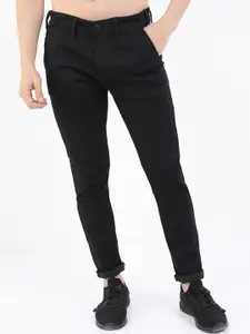 KETCH Men Black Slim Fit Cotton Stretchable Jeans