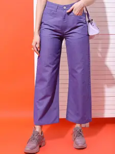 Tokyo Talkies Women Clean Look Dad Fit Jeans