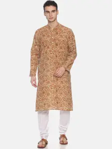 PAROKSH Men Ethnic Motifs Printed Kurta
