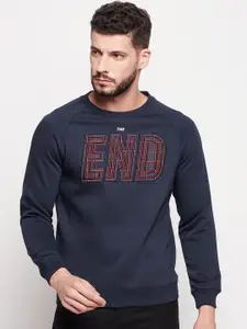 CAMLA Men Printed Embroidered Sweatshirt