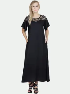 PATRORNA Laced Maxi Dress