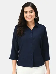 Akshatani Women Solid Comfort Semiformal Shirt