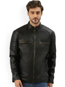Leather Retail Men Outdoor Biker Jacket