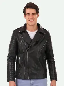 Leather Retail Men Leather Biker Jacket