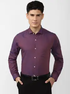 Peter England Men Slim Fit Cotton Formal Shirt