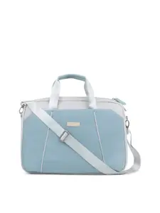 PROBUS Unisex Blue & Grey Laptop Bag