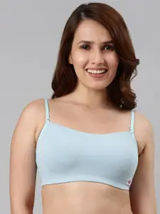 Enamor Basic Non Padded Wirefree Full Coverage Cotton Cami Bra A022