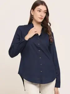 KURTSY Women Solid Relaxed Casual Shirt